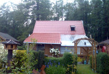 Blechziegeldach, Einfamilienhaus
